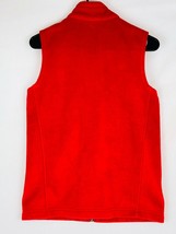COLUMBIA Women’s Red Fleece Vest Size Large 14/16 - $17.28