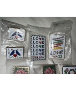 USPS LOVE pin Stamp Pin Lot 10 Piece Set Washington - $19.79