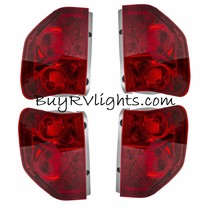 Tiffin Phaeton 2013 2014 4 Piece Set Tail Lamps Taillights Tail Lights Rv - £273.80 GBP