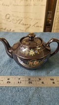 Redware Moriage Teapot Individual Occupied Japan EUC - £15.01 GBP