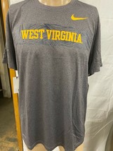 Nike West Virginia Men&#39;s Short Sleeve Shirt Asst Sizes New 925895 071 - £12.75 GBP