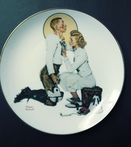 Collectors Plate The Letterman By Norman Rockwell from the collection Young Love - £13.96 GBP