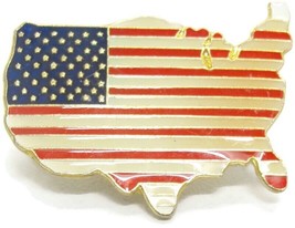 Patriotic Lapel Pin Vintage United States Stars and Stripes - £7.76 GBP