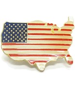 Patriotic Lapel Pin Vintage United States Stars and Stripes - $9.89