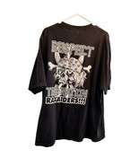 Vtg 90&#39;s Oakland Raiders T Shirt Mens 2XL RFL Respect Raider Nation For ... - $66.50