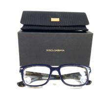 Dolce &amp; Gabbana Eyeglasses Frames DG3380 3123 Tortoise Blue Square 54-18... - $162.77