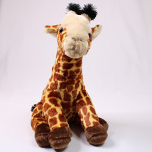 Aurora Destination Nation Plush Giraffe 12&quot; Inch Sitting Soft Stuffed Animal Toy - £7.02 GBP