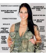 MOLLE II ACU FLC TACTICAL FIGHTING LOAD CARRIER VEST CHEST RIG &amp; POUCHES... - $52.26
