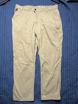Carhartt 104495 DKH Men’s Rugged Flex Loose Fit Canvas Pants  - $14.85