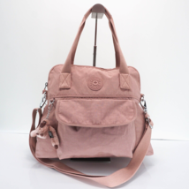 Kipling Pahneiro Crossbody Shoulder Handbag KI9393 Polyamide Rosey Rose $124 NWT - £55.78 GBP