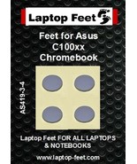 Laptop feet for Asus C100xx Chromebook compatible kit  (4  pcs self adhe... - £9.43 GBP