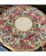 8 Rare Crown China Hohenberg Bavaria Mayflower Dinner Plates Beautiful P... - $812.41 CAD