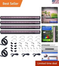 Elegant 1ft Linkable Grow Light with Control Switches - Ideal for Home D... - $47.50