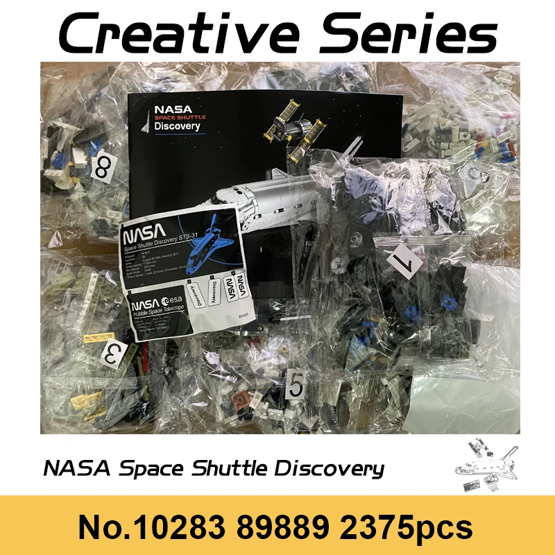 2375pcs Creative Space Shuttle Discovery Building Blocks Space Agency Spacecra - £121.73 GBP+