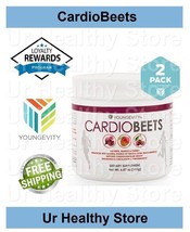 CardioBeets Canister 195g [2 PACK] Youngevity Cardio Beets **LOYALTY REW... - £71.85 GBP