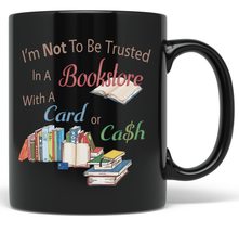 PixiDoodle Bookstore Book Lover Coffee Mug - Book Worm Christmas Reading (11 oz, - £20.49 GBP+