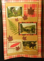 Woodland Lodge Cotton Tea Towel Ulster Weavers UK Bear Maple Leaf Fern - £11.62 GBP