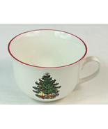 Cuthbertson American Christmas Tree Ceramic Coffee Cup Holiday Holly - R... - £7.90 GBP