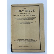 American Bible Society The Holy Bible MP53 Dust Cover KJV Rare - £22.41 GBP