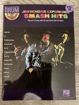 2007 Jimi Hendrix Esperienza Smash Hits Tamburo Con CD Spartito See Full List - $14.29