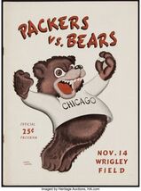 Chicago Bears NFL Vintage Logo Poster Print on Metal Sign 12x8in Old New HH - $34.72 CAD