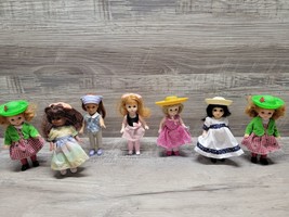 7 Madame Alexander Mini Dolls Cute Little Kids Collectible McDonald’s Toys - $11.65