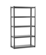 Ample Storage 5-Tier Garage Shelving - 18x40x72 Inches, Heavy-Duty &amp; Adj... - $159.49