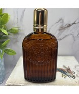 Rare VINTAGE STETSON COLOGNE AMERICANA DECANTER 1.75 oz Amber Bottle Ful... - $39.99