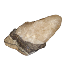 Over 12lb Natural White Quartz Crystal Cluster Embedded in Rock Base 5520g  - £297.54 GBP