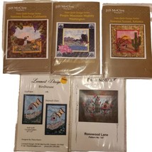 Quilt Pattern Lot of 6 Wolf Bird Nature Tree Applique Granola Girl Jill McCloy - $34.54