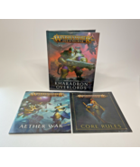Lot 3 AoS Warhammer, Age Of Sigmar Books Core Rules Aether Battletome Kh... - $18.58 CAD