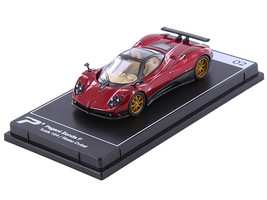 Pagani Zonda F Rosso Dubai Red Metallic &quot;Hypercar League Collection&quot; 1/64 Die... - £12.86 GBP