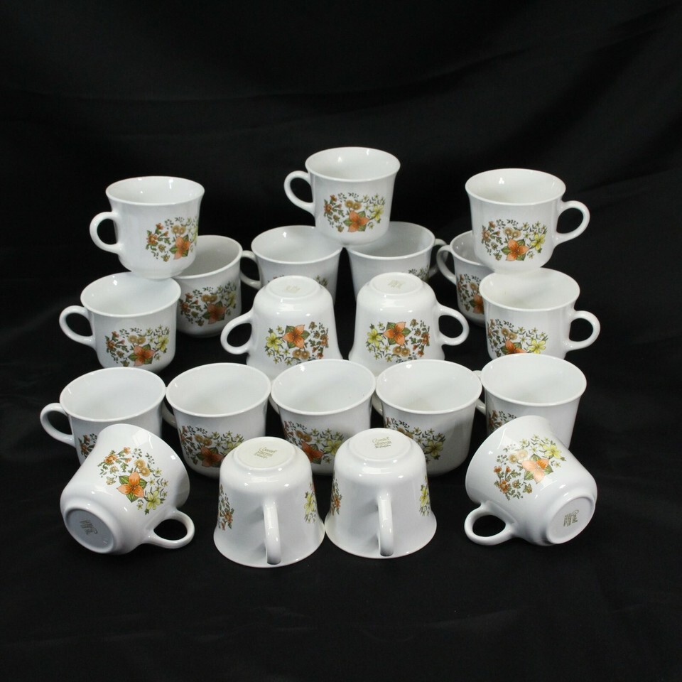 Corelle Indian Summer Cups  Lot of 20 - $22.53