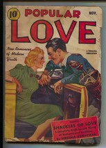 Popular Love 11/1940-Thrilling-Golf clubs &amp; convertible-Romantic cover-Earle ... - £50.66 GBP