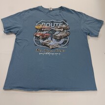 Delta Pro Weight T-Shirt Men's XL Blue Cotton Graphic T-Shirt Get Your Kicks image 10