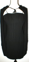 NWT New $700 Womens 42 6 Designer Italy Costume National Blouse Black Layer Cape - £549.53 GBP