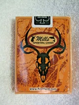 New Mills Sporting Goods Promotional Playing Cards-Mills Fleet Farm-Bow Hunting! - £9.55 GBP