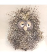 Jellycat London Retired Orlando Owl Fuzzy Fluffy Sleepy Brown Gray 10&quot; P... - $17.78 CAD