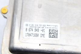 ECU DME ECM Engine Control Module 3.0L N55 8674949-01 Fits 15-19 BMW X6 76294 image 11