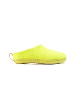 Woolly&#39;s Indoor Open Heel Slippers With Leather Sole (Lime Green) - 43 |... - €59,69 EUR