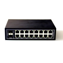 Wdh-16Gt2Gf-Dc 10/100/1000Mbps Unmanaged 18-Port Gigabit Industrial Ethernet Swi - £188.64 GBP
