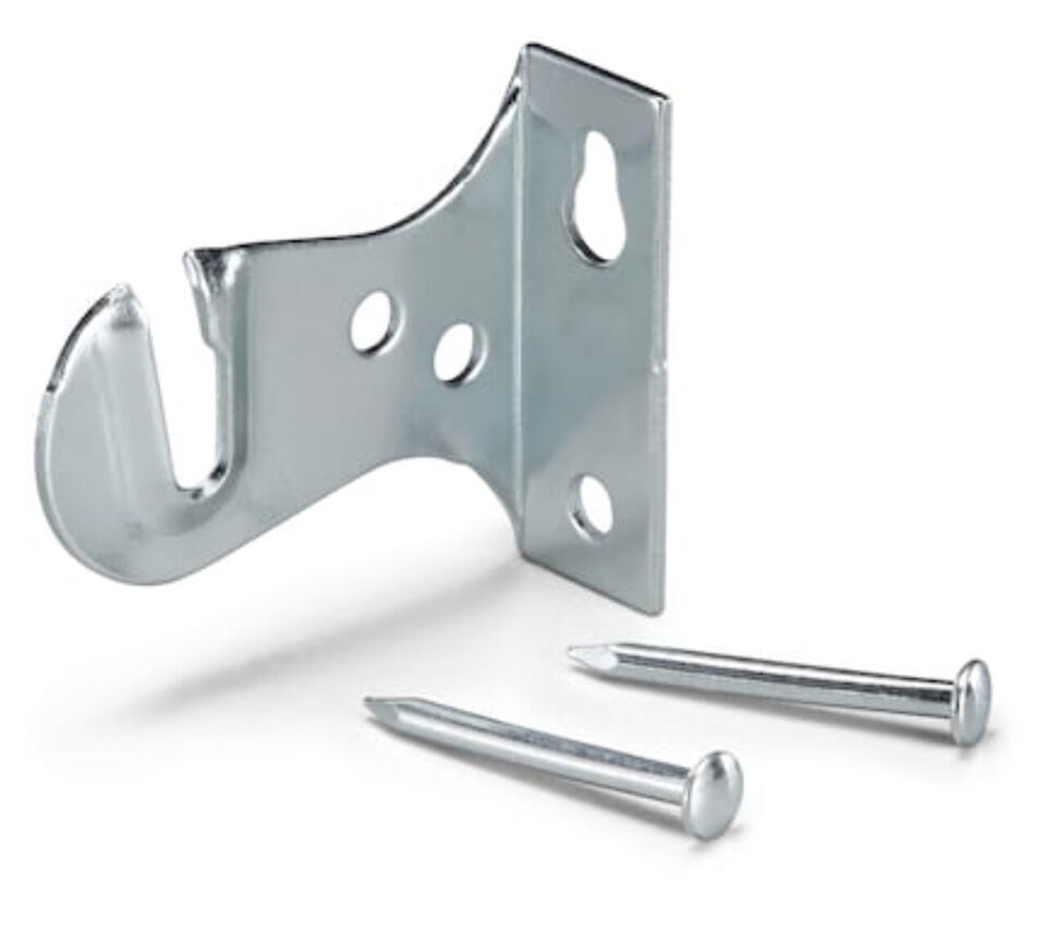 Levolor Roller Shade Outside Window Frame Mount Steel Brackets (1 pair) - $2.89