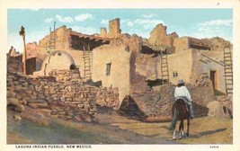 Laguna Indian Pueblo New Mexico 1930s postcard - £5.13 GBP