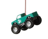 Midwest Green Monster Truck Resin Christmas Ornament   - £5.86 GBP