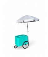 Paleta Push Cart Mint  Frozen Treats Cooler Cart Mobile Catering Events ... - $71,338.21 MXN