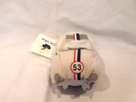 Disney Bean&#39;s Plush Herbie Love Bug VW Exclusive # 53 RARE TAG - £15.59 GBP