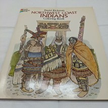 David Rickman Northwest Coast Indians Coloring Book - £6.40 GBP