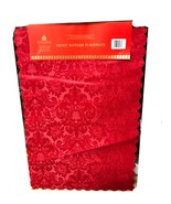 Fancy Damask  Doilies / Placemats Available in Red and Green - 2 pcs 12&quot;... - $6.07 CAD