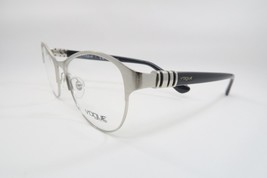 New Vogue VO 4051 233 Brushed Silver/Plum Authentic Eyeglasses 50mm Gene... - $58.41