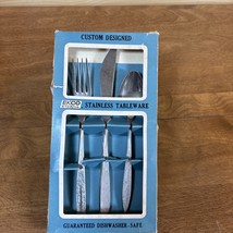 Vintage Ekco Eterna Corsair Japan Knife, Spoon, and Fork Stainless Flatware - $27.64 CAD